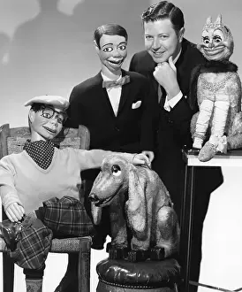 Kriegsmann 3 6 13 Prints: Jimmy Nelson Portrait With His Puppets