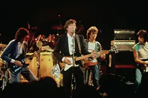 Huty32221 Prints: Jimmy Page, Eric Clapton, Bill Wyman and Jeff Beck Perform for ARMS