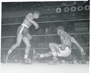 Jimmy Slade and Floyd Patterson Boxing