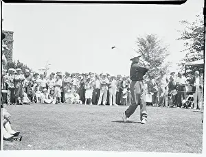 Springfield Prints: Jimmy Thompson Driving at Championship