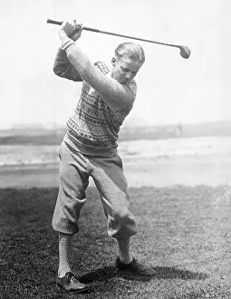 Teenage Boy Prints: Jimmy Thompson Golfing