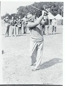 Jimmy Thompson Prints: Jimmy Thompson Playing Golf