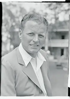 Jimmy Thompson Prints: Jimmy Thompson Playing in Masters Tournament