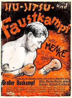 Boxing Prints: Jiu-Jitsu und Faustkampf