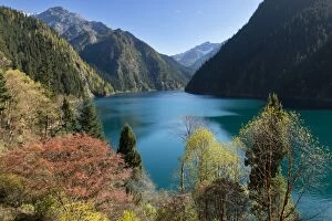 Images Dated 14th October 2015: Jiuzhaigou NP - Long Lake
