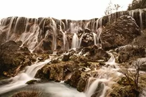 Images Dated 14th December 2012: Jiuzhaigou waterfall