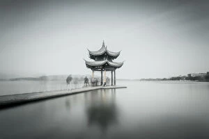 Images Dated 12th March 2016: Jixian Pavilion of Hangzhou West Lake