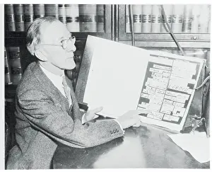 Handwriting Prints: J.M. Trendley Examining Evidence