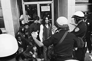 Joan Baez Arrested at War Protest