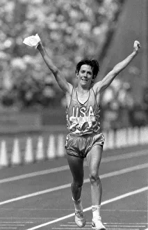 Joan Benoit Wins Women's Olympic Marathon Art Prints