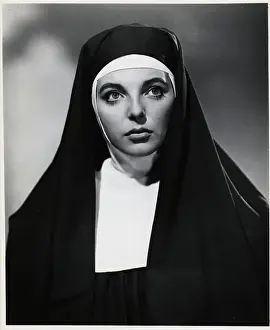 Habit Prints: Joan Collins in Nun Habit