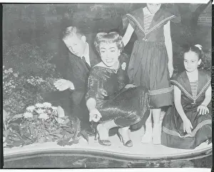 Cathy Crawford Prints: Joan Crawford with Her Children