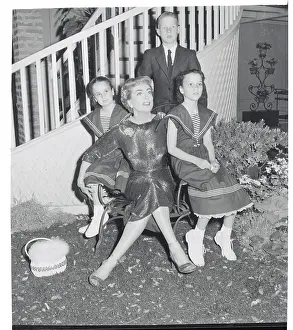 Joan Crawford with Her Children