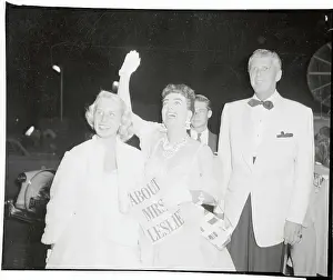Joan Crawford with Daughter and Lee Trent
