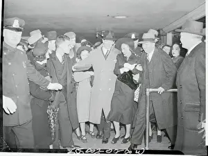 Joan Crawford Being Greeted