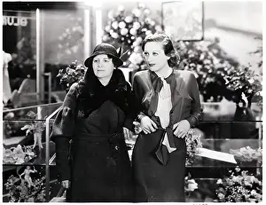Prints of (Original Caption) 4/8/1937- Hollywood, CA: Mothers Hollywood- this is one of set of pictures showing Hollywood figures and their mothers, with whom they are seen frequently in the film capital A Glamorous Life Captured: Joan Crawford With Her Mother