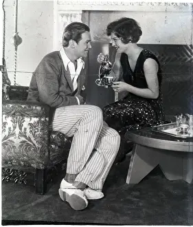 Joan Crawford Pours Cup Of Tea