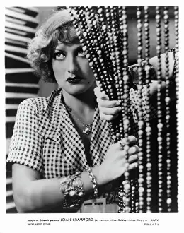 Lac0040 Prints: Joan Crawford In Rain