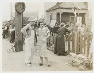 Prints of Joan Crawford in MGM's drama Possessed. A film that is directed by Clarence Brown A Glamorous Life Captured: Joan Crawford Rehearsing with Fellow Actor