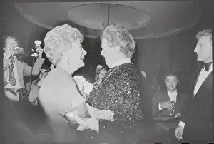 Joan Crawford and Rosalind Russell