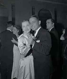 Joan Fontaine Dancing With Her Husband