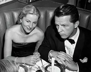 Producer Prints: Joan Fontaine with Husband William Dozier