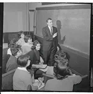 Joann Hulkower Attending Hebrew Class