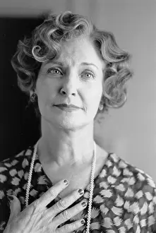 Prints of View of American actress Joanne Woodward (in costume as India Bridge') during the filming of Mr and Mrs Bridge (directed by James Ivory), Kansas City, Missouri, September 1989 Grace, Grit & Golden Moments: Joanne Woodward In Mr & Mrs Bridge