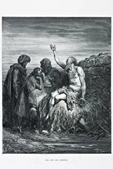 Pilgrim Collection: Job and his friends