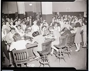 Searching Prints: Job Hunting, Employment Office, War