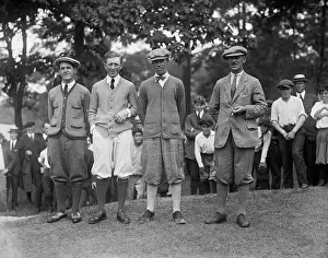 Jock Hutchison Prints: Jock Hutchinson Standing with Group