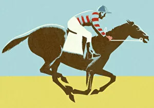 Sports Race Gallery: Jockey Riding Horse