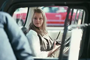 Huty25797 Prints: Jodie Foster Filming Foxes