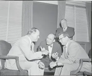 Bavasi Prints: Joe Cairnes, E.J. Bavasi, John Murdough, and George Weiss