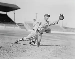Infielder Prints: Joe Cronin During Spring Training