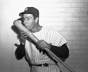 Joe DiMaggio Kissing Bat