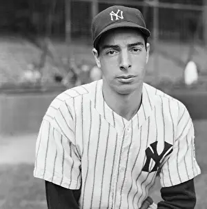 Batter Prints: Joe Dimaggio with Pensive Expression