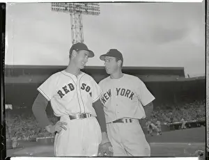 Joe DiMaggio and Ted Williams