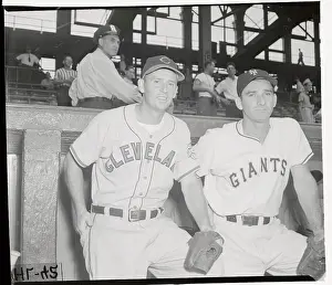 Joe Gordon with Sid Gordon