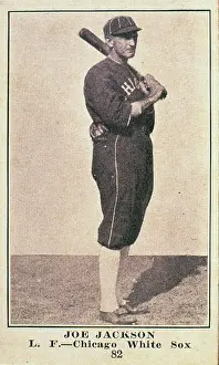 Arc0009101 Prints: Joe Jackson Baseball Card