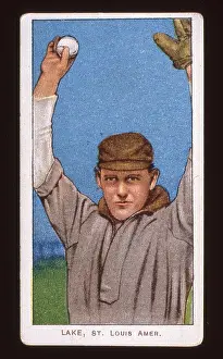 Arc0010814 Prints: Joe Lake Baseball Card