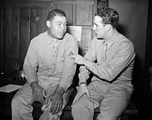 Joe Louis and Billy Conn Conversing