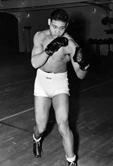 Joe Louis Boxing In The Ring