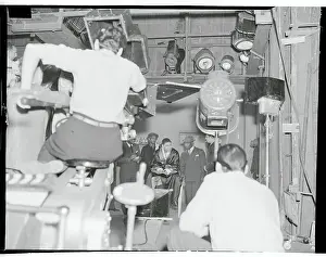 Joe Louis and Clarence Muse Discussing Scene