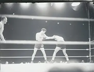 Joe Louis Fighting Max Baer