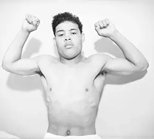 Muscles Prints: Joe Louis Flexing Arm Muscles