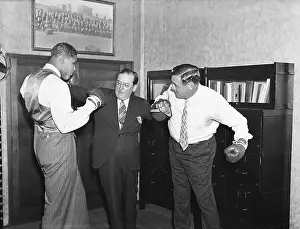 Joe Louis with Friends