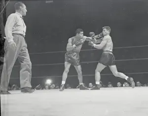 Joe Louis and Lou Nova Boxing