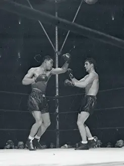 Joe Louis Missing His Intended Punch