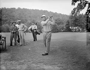 Yonkers Prints: Joe Louis Playing Golf